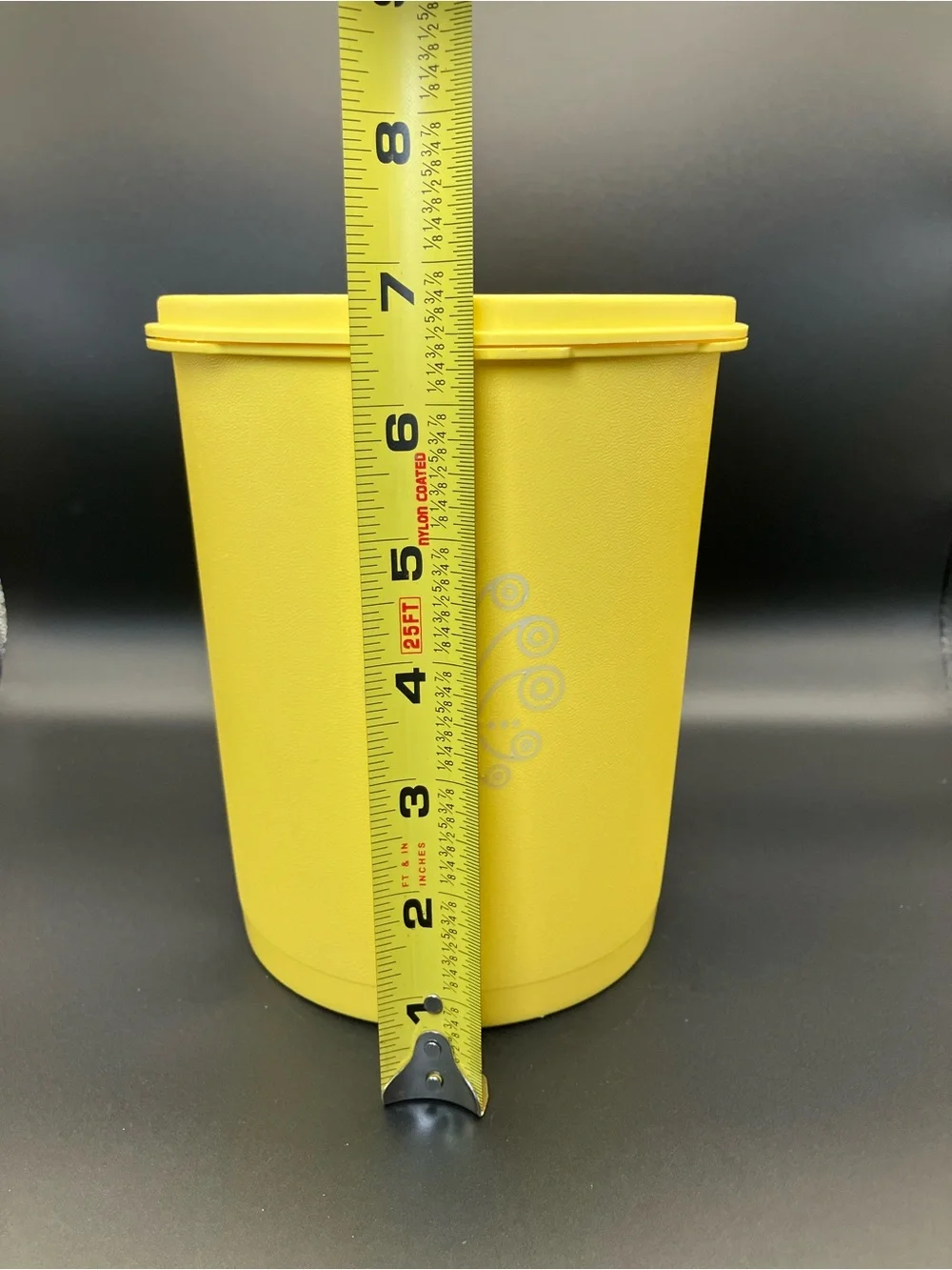 Tupperware vibrant yellow